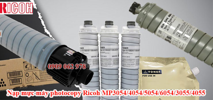 Nạp mực máy photocopy Ricoh MP3054/4054/5054/6054/3055/4055